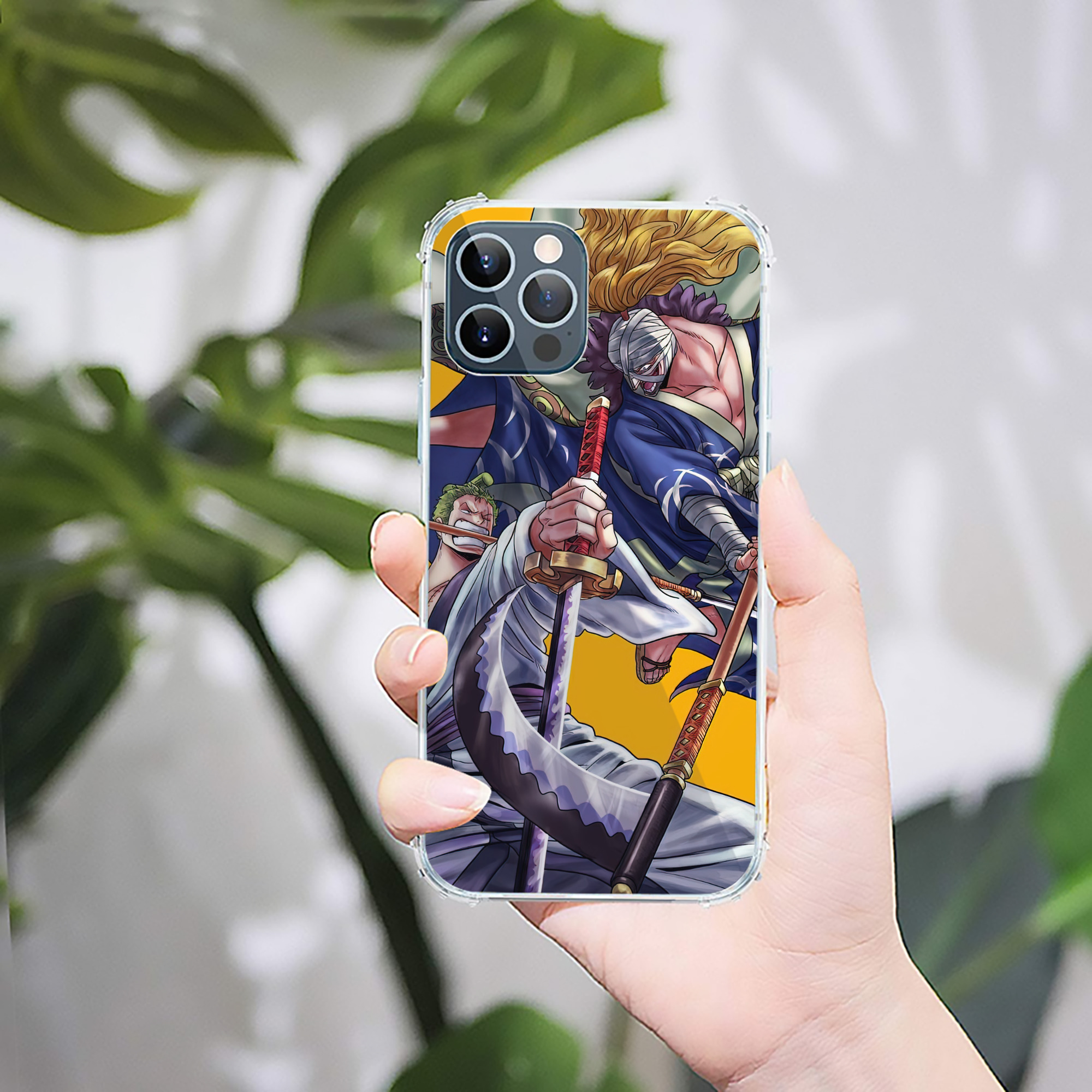 ワンピース ONE PIECE 【iPhone 12シリーズ対応】透明スマホケース（クリアソフトケース）
